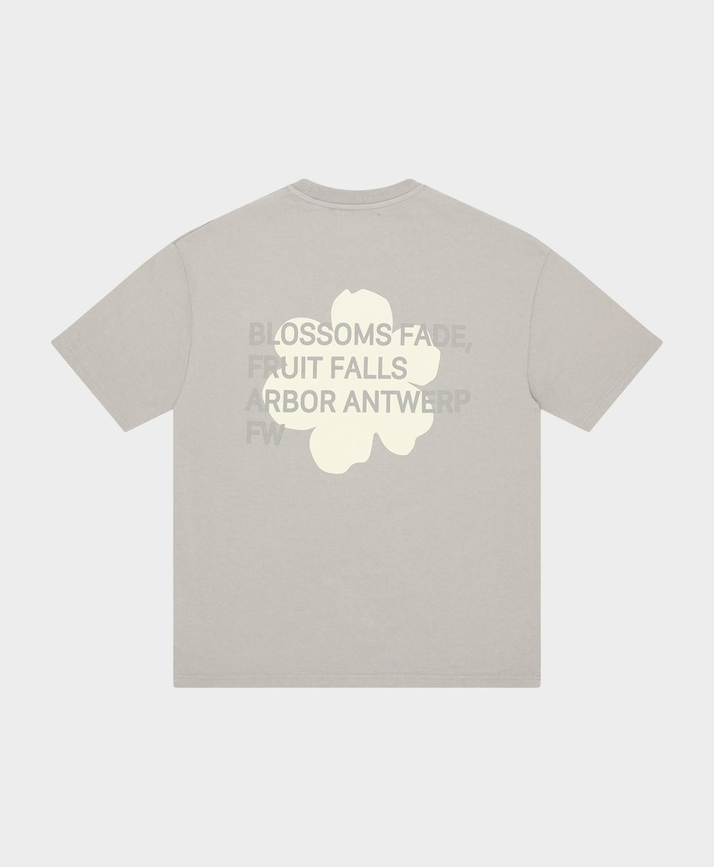 BEIGE BLOSSOMS TSHIRT
