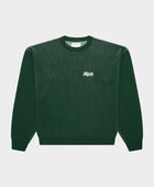 RIBBED FLOWER KNIT