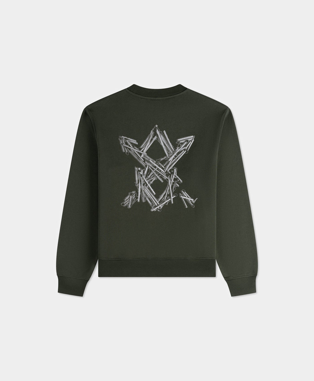 MATCHSTICK SHIELD SWEATER