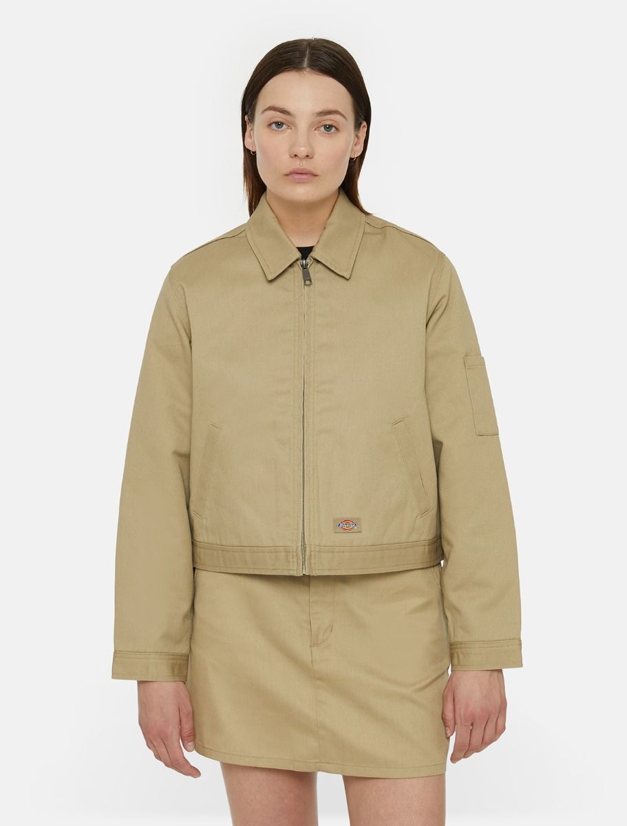 LINED EISENHOWER CROP JACKET
