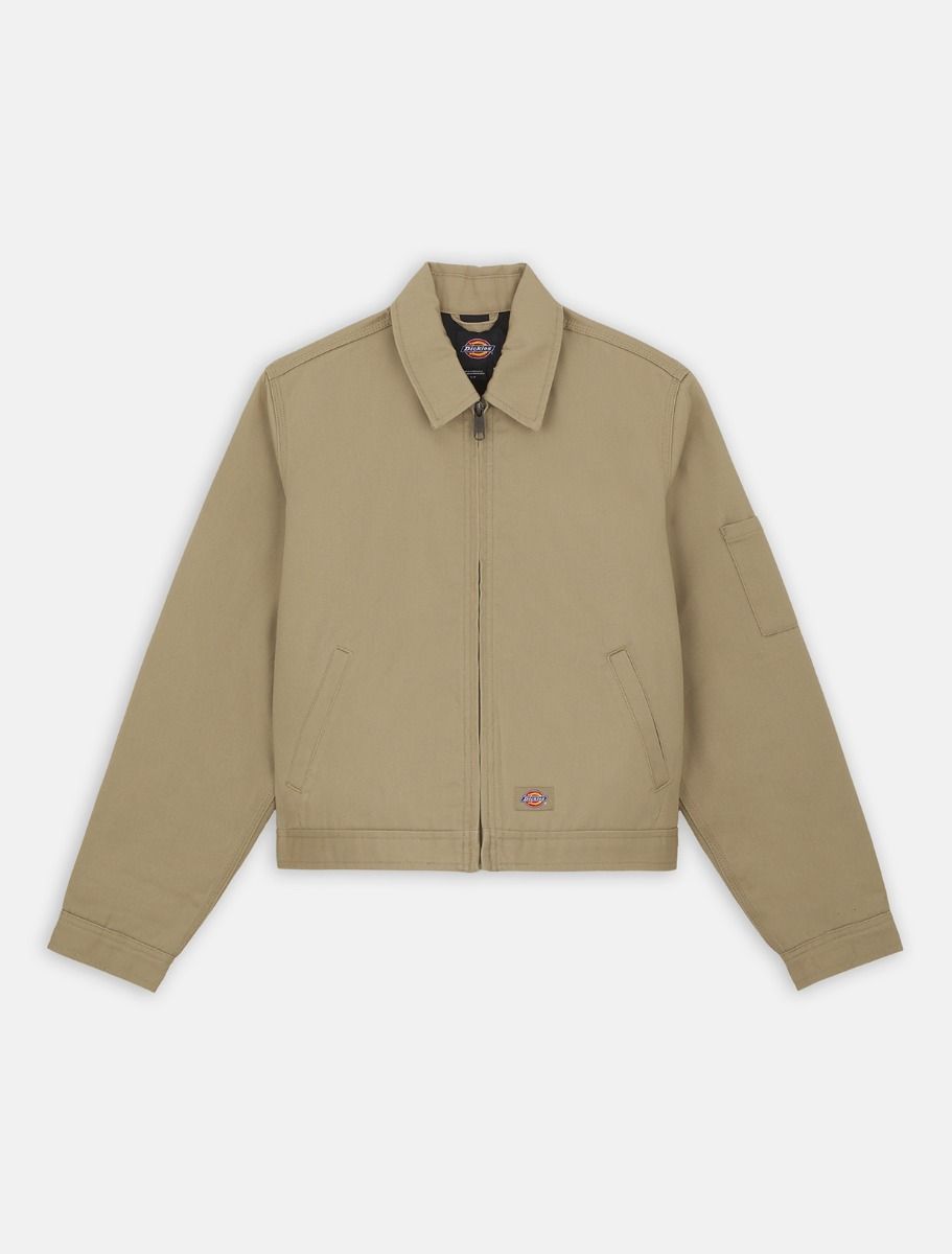 LINED EISENHOWER CROP JACKET