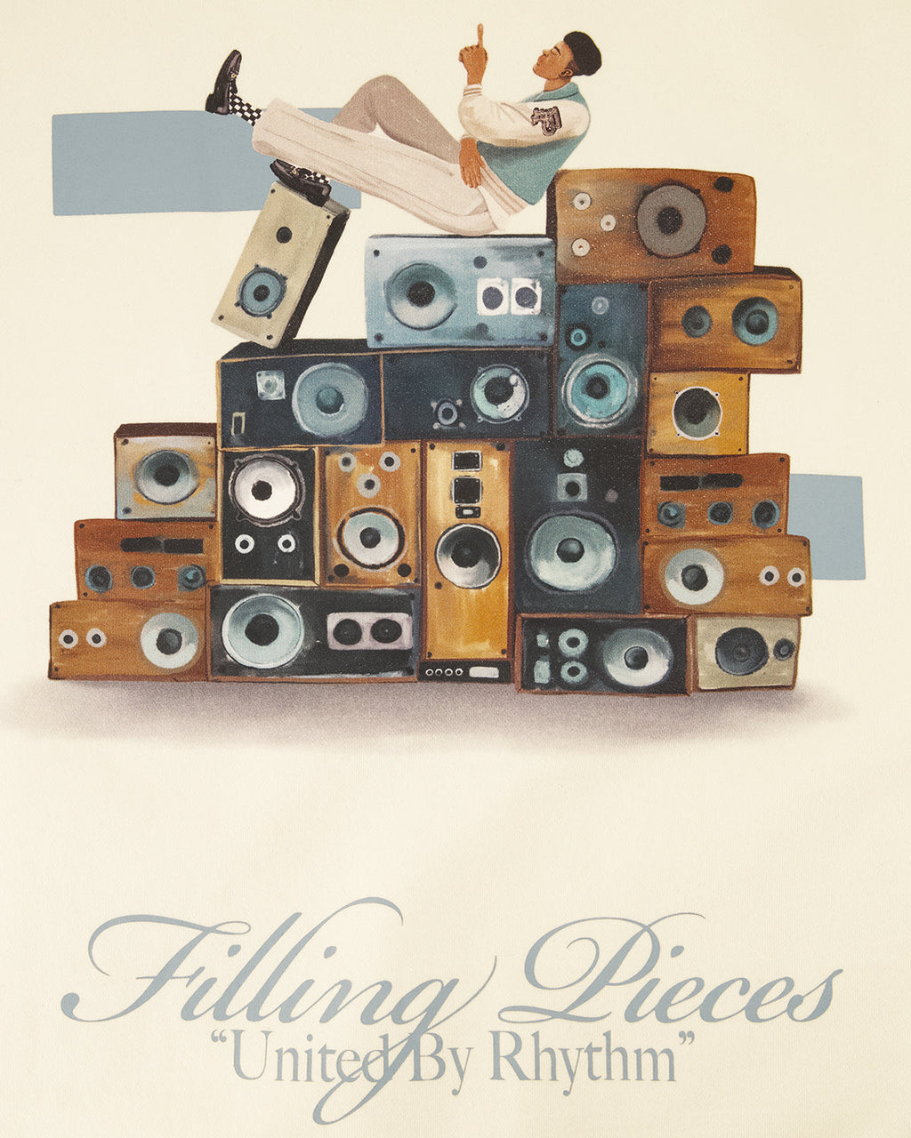 SWEATSHIRT SPEAKER WALL