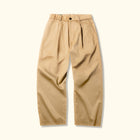 DARRYL WIDE PLEATED TROUSERS