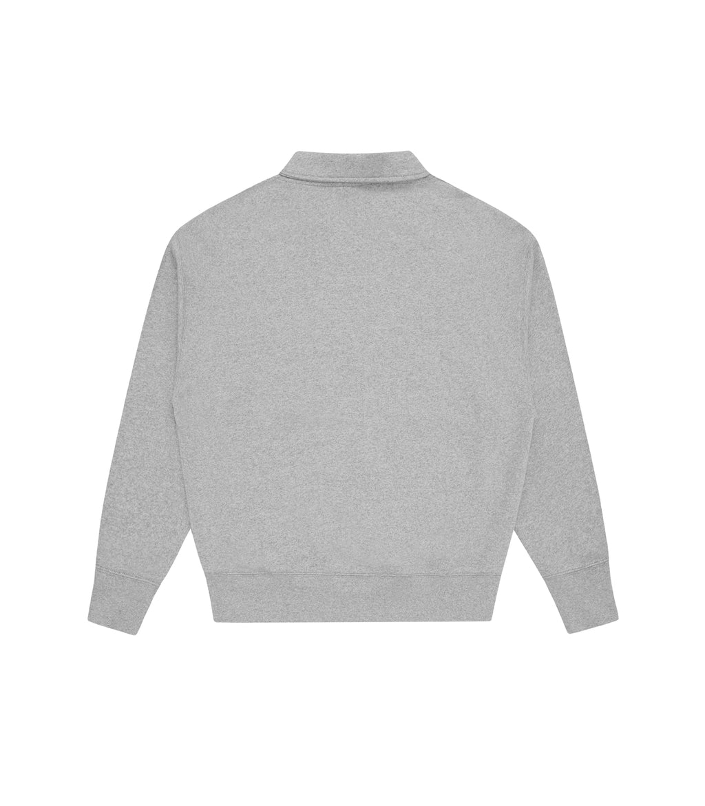 COLLEGIATE QUARTER ZIP SWEATSHIRT