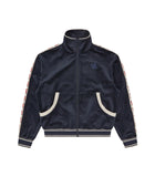 RUNNING DOG TAPED VELOUR TRACK TOP