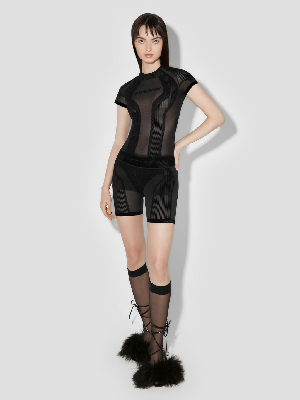 FLOCK MESH SPORT T-SHIRT