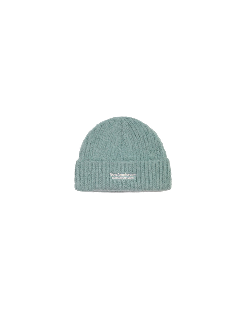 FUZZY LOGO BEANIE