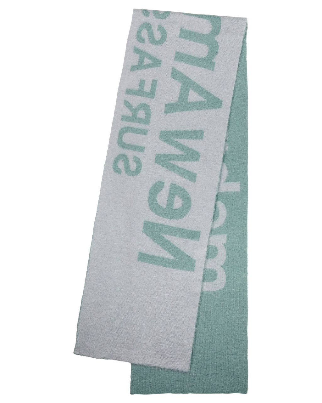 FUZZY NAME SCARF
