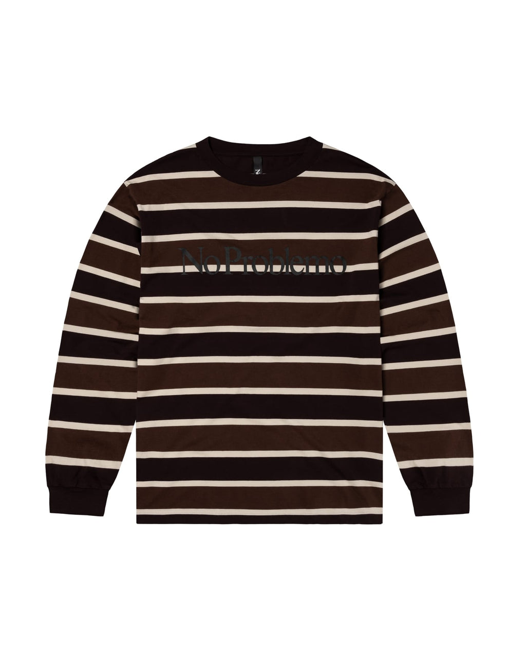 NO PROBLEMO STRIPED LS TEE