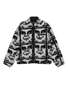OBEY REPEATED ICON SHERPA JACKET