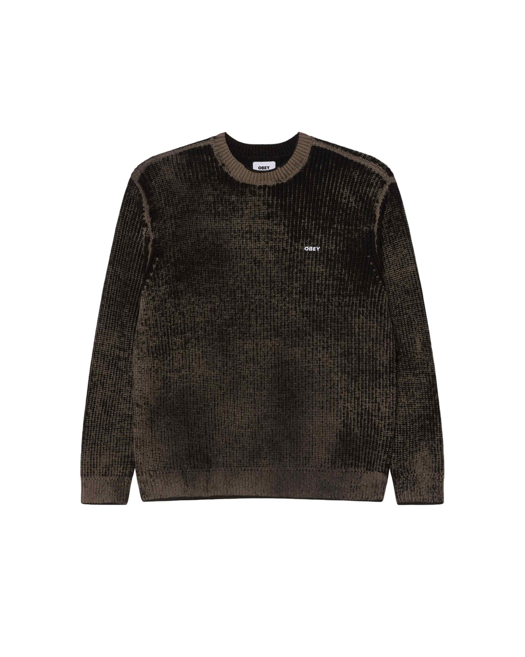 OBEY SPRAY EFFECT SWEATER