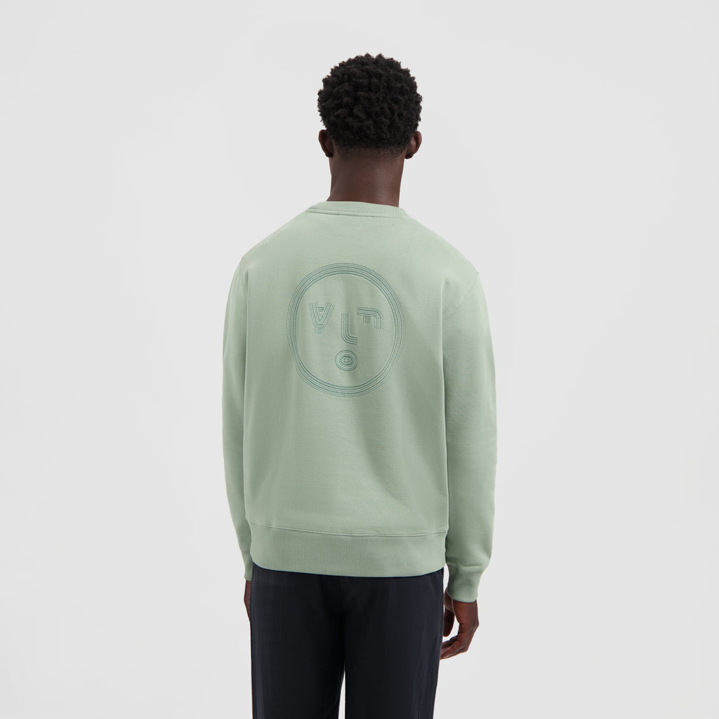 LINED FACE CREWNECK
