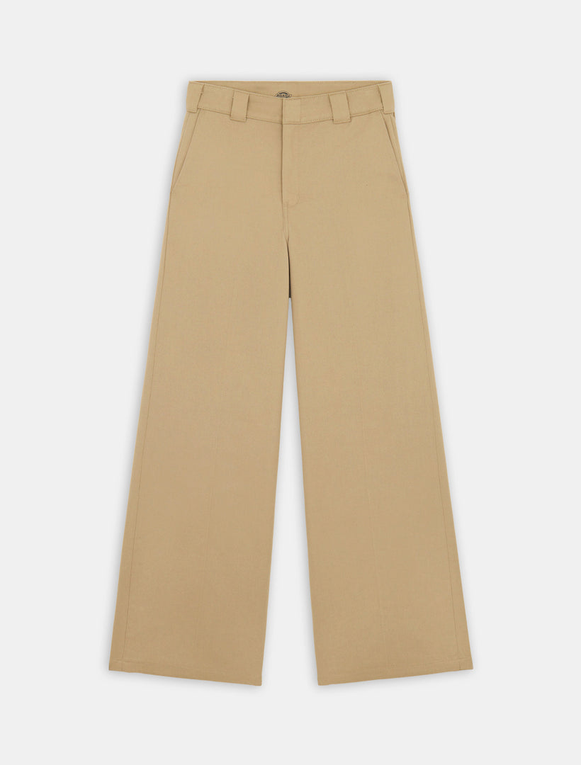 WIDE LEG WORK PANT W