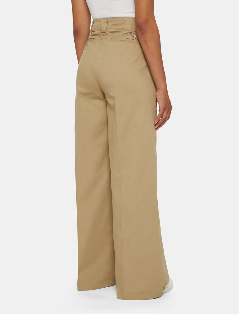 WIDE LEG WORK PANT W