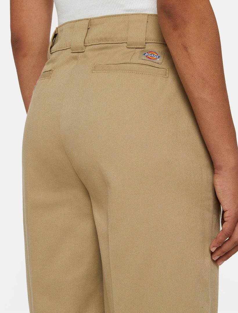 WIDE LEG WORK PANT W