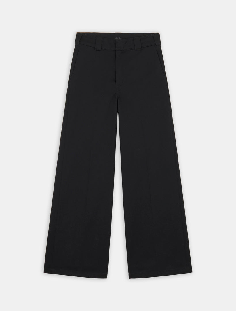 WIDE LEG WORK PANT W