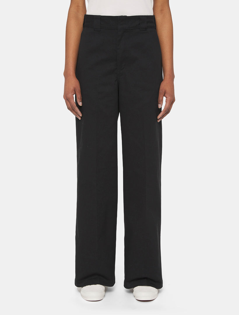 WIDE LEG WORK PANT W