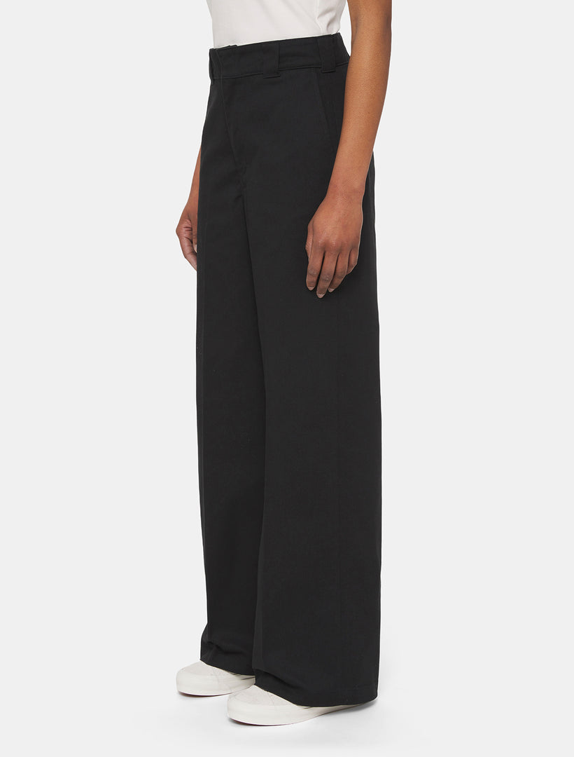 WIDE LEG WORK PANT W