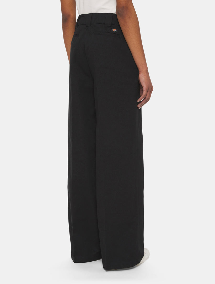 WIDE LEG WORK PANT W