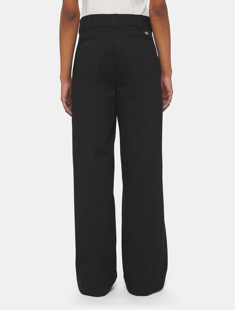 WIDE LEG WORK PANT W
