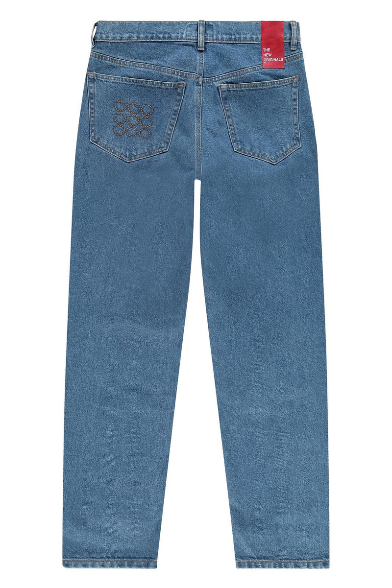 9-DOTS RELAXED JEANS