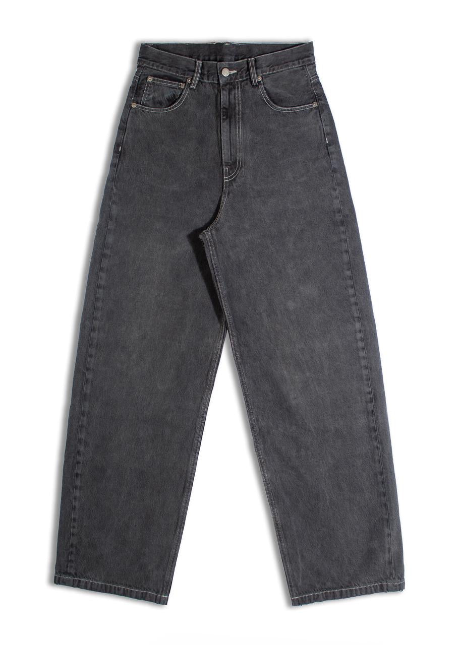 001 WASHED BLACK UNISEX JEANS