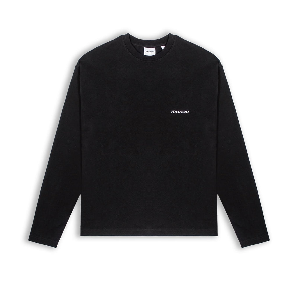 003 EMBROIDERED LS TEE