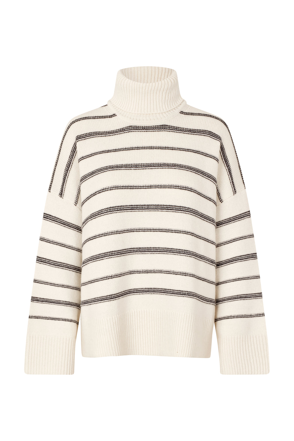 SAKEIKU STRIPE TURTLENECK