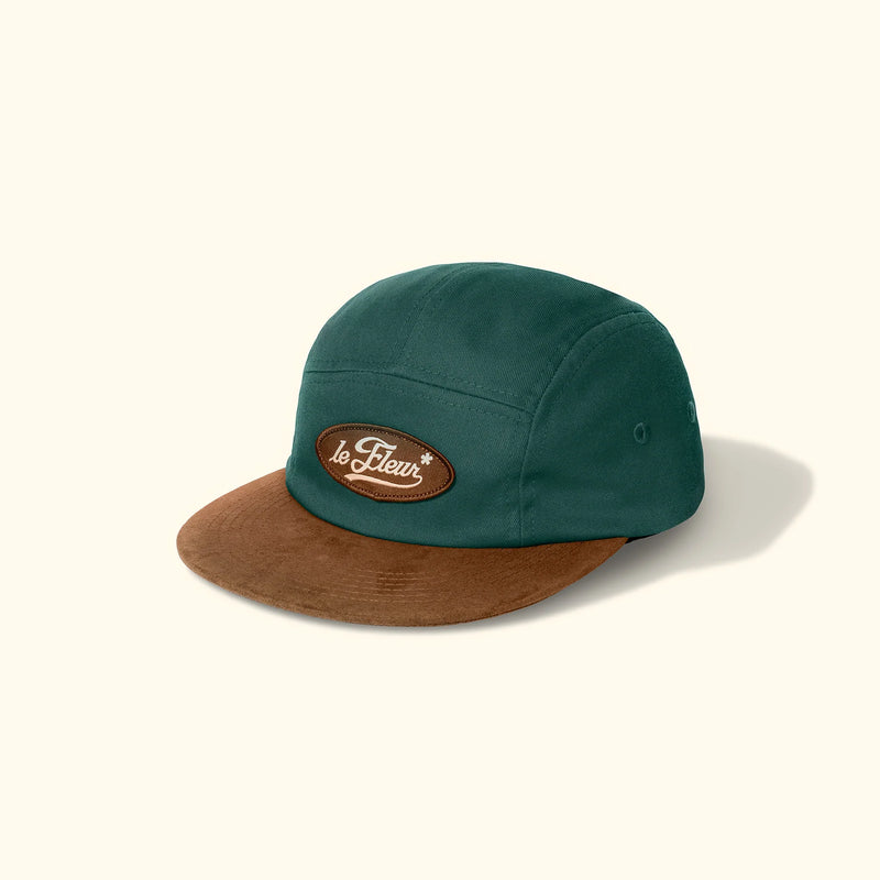 CURSIVE PATCH CAMP HAT