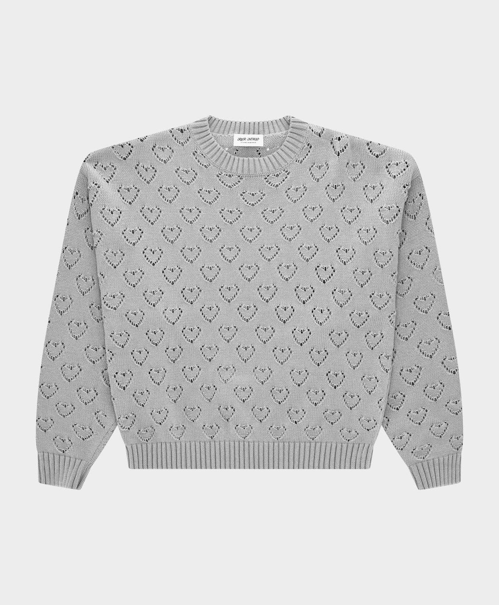 HEART PATTERN KNIT