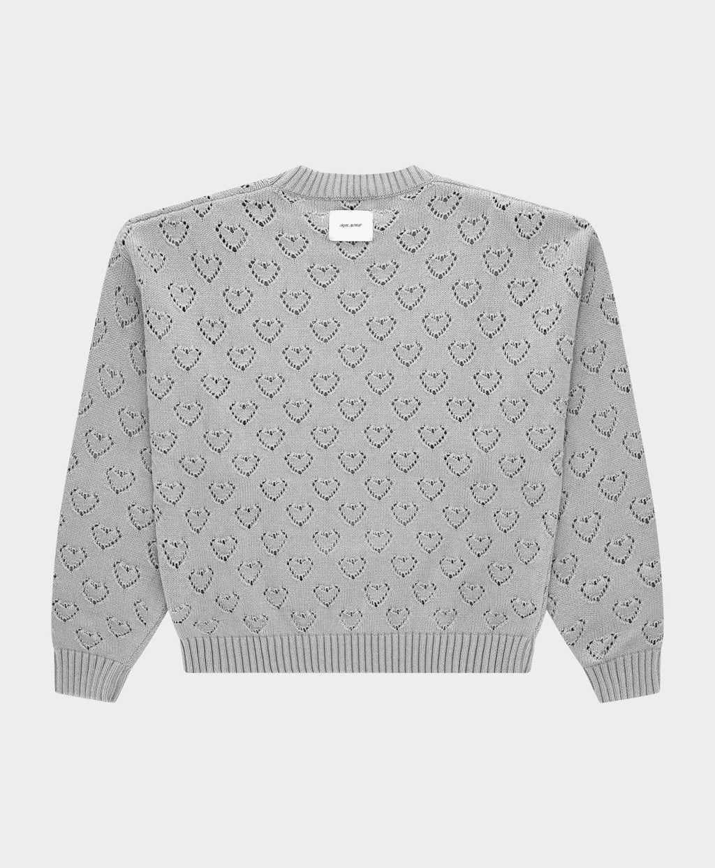 HEART PATTERN KNIT
