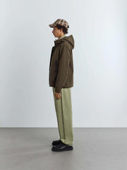 A-COLD-WALL* Albany hooded overshirt deep olive