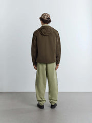 A-COLD-WALL* Albany hooded overshirt deep olive