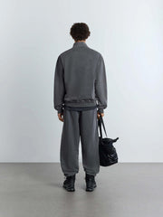 A-COLD-WALL* Leigh 1/4 zip onyx