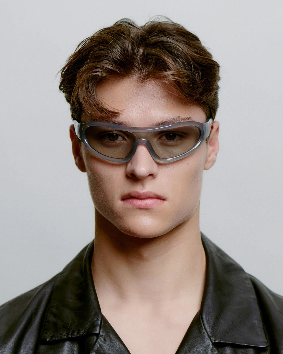 A. KJAERBEDE Devon glaucus grey sunglasses