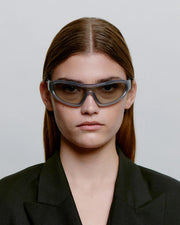A. KJAERBEDE Devon glaucus grey sunglasses