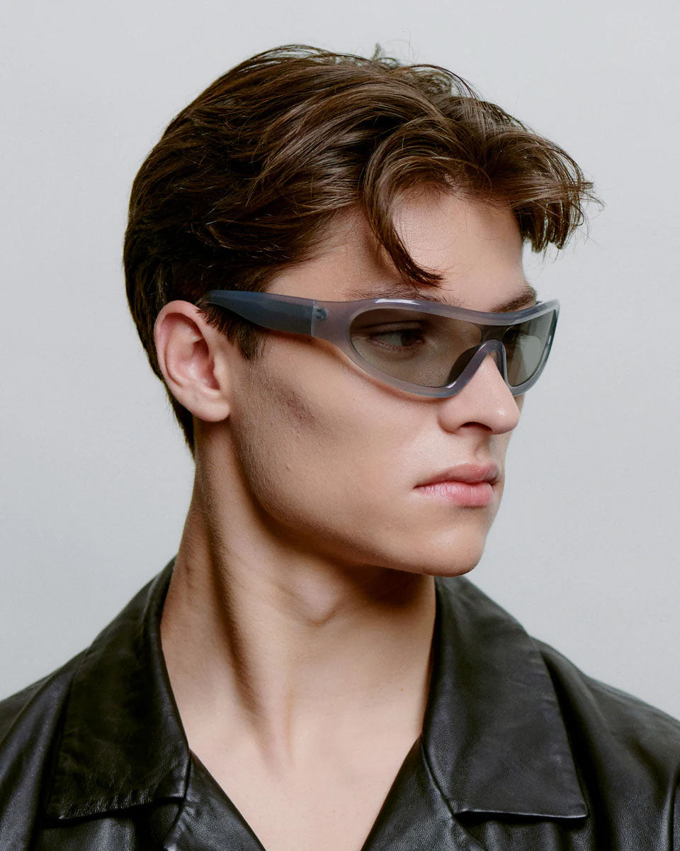 A. KJAERBEDE Devon glaucus grey sunglasses