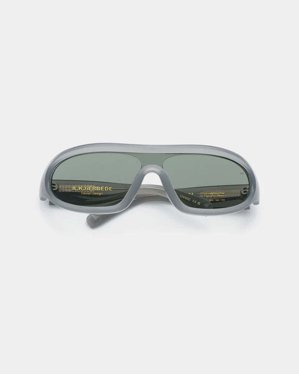 A. KJAERBEDE Devon glaucus grey sunglasses
