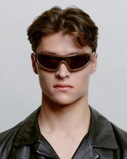 A. KJAERBEDE Devon sunglasses chocolate brown