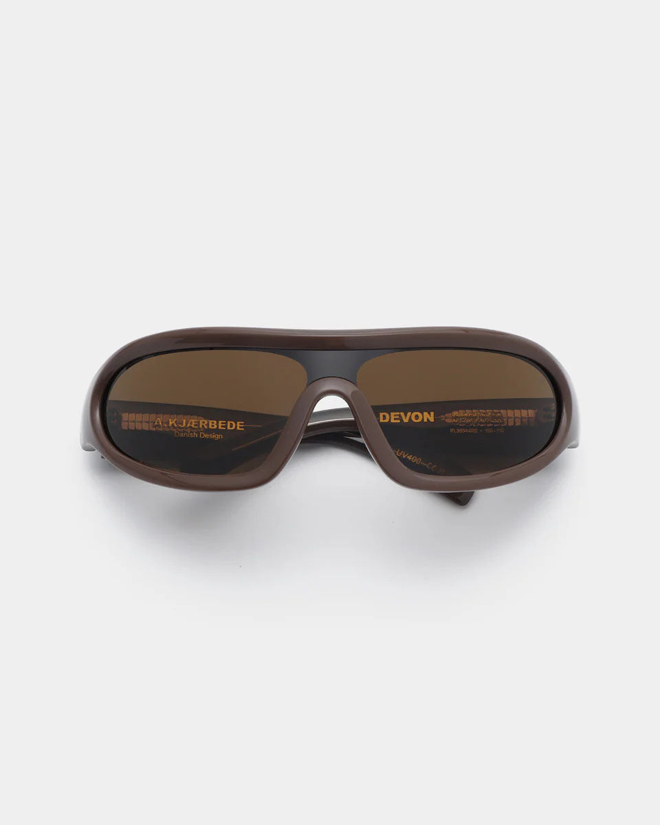 A. KJAERBEDE Devon sunglasses chocolate brown