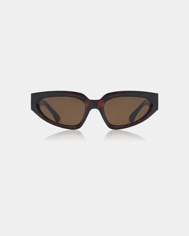 A. KJAERBEDE Ella demi tortoise brown sunglasses