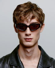 A. KJAERBEDE Ella demi tortoise brown sunglasses