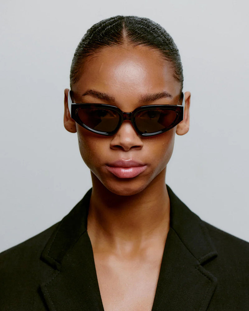 A. KJAERBEDE Ella demi tortoise brown sunglasses