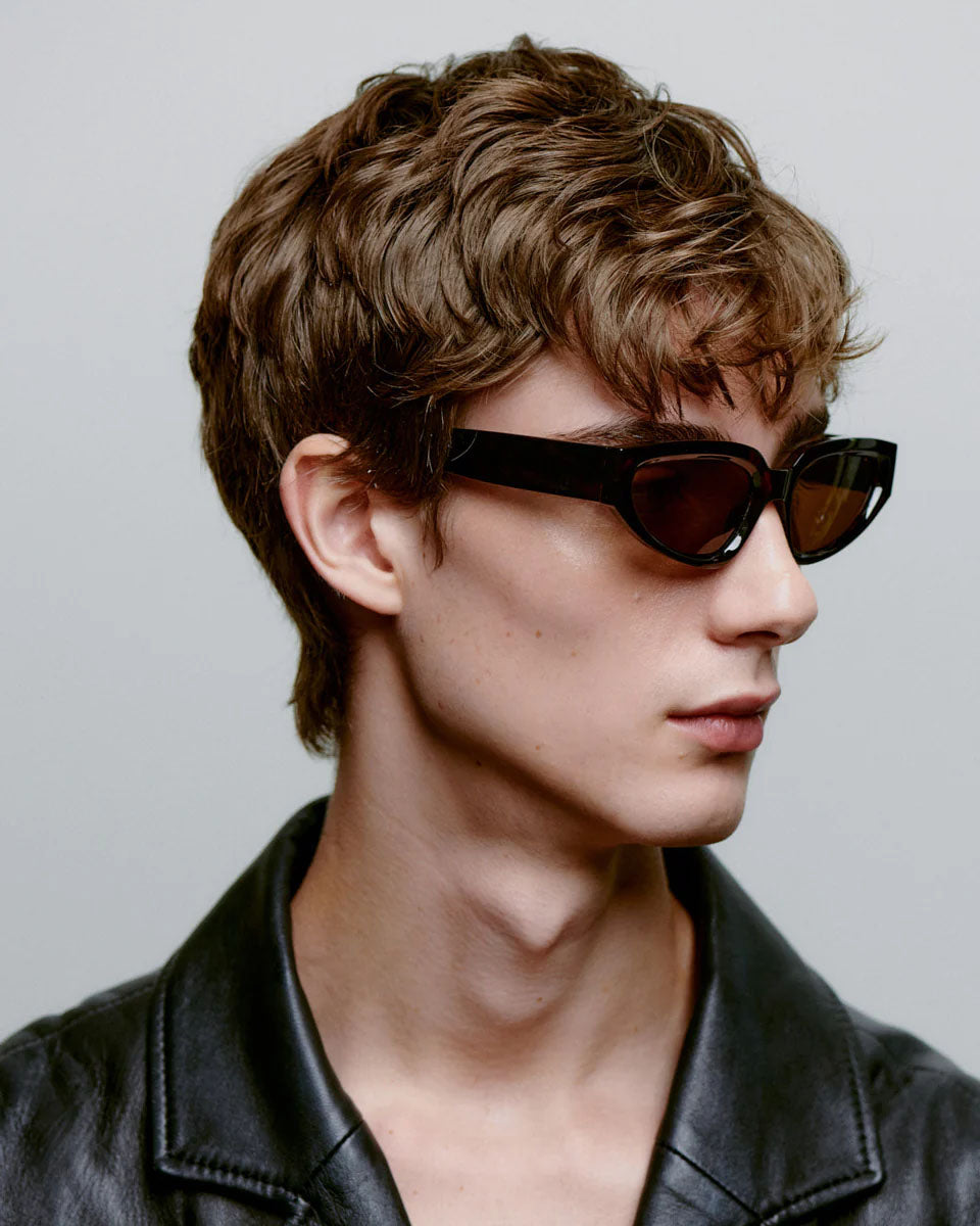 A. KJAERBEDE Ella demi tortoise brown sunglasses