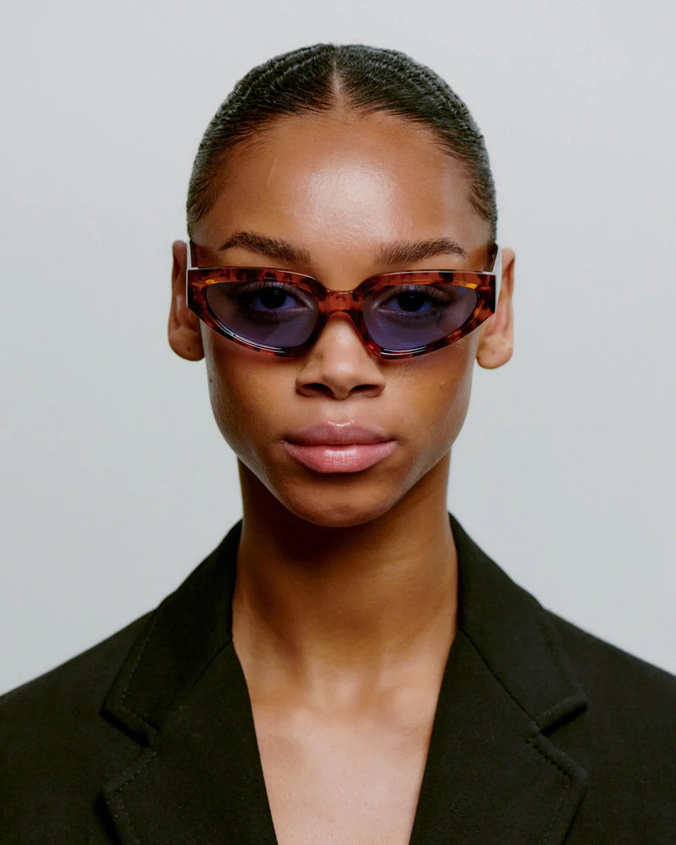A. KJAERBEDE Ella havana sunglasses