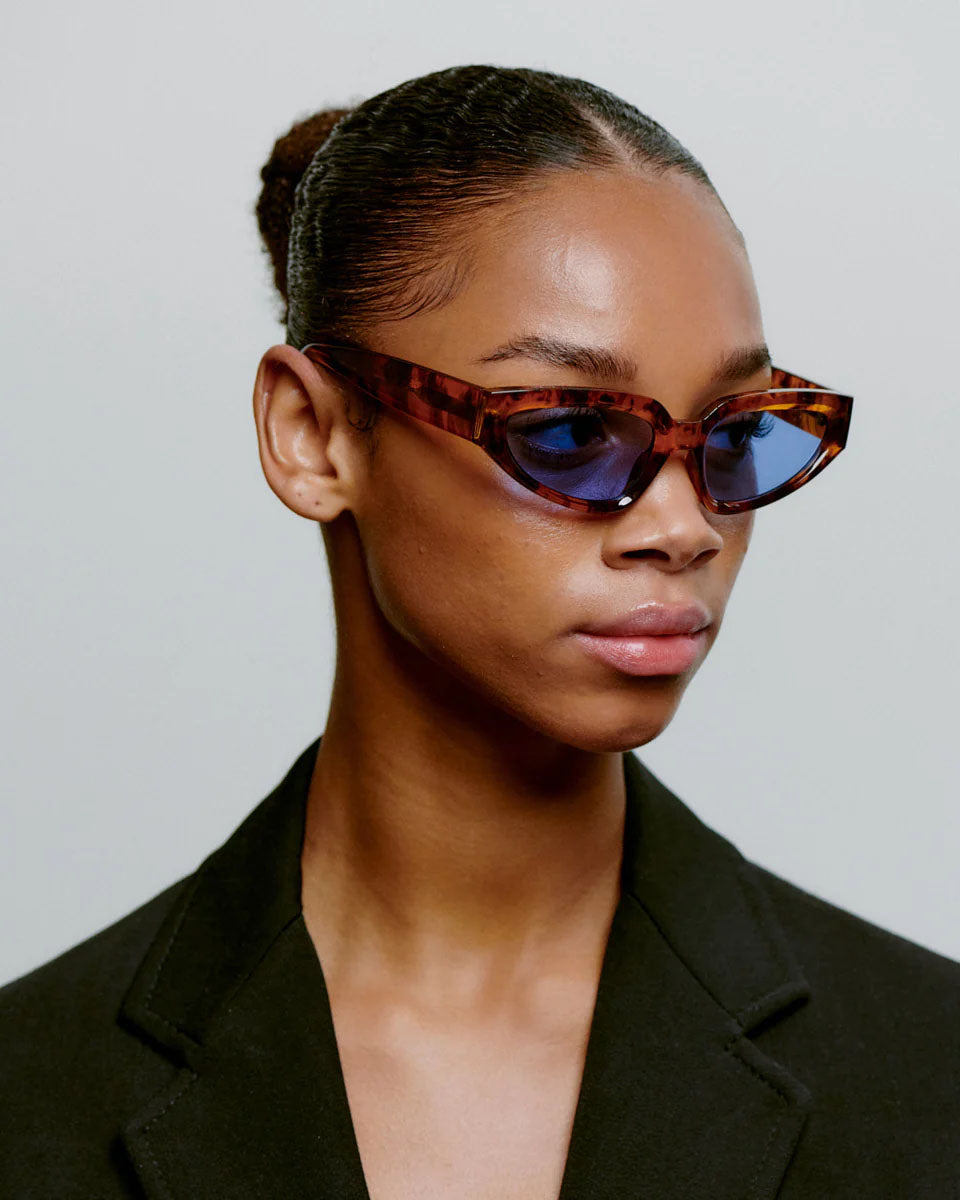 A. KJAERBEDE Ella havana sunglasses