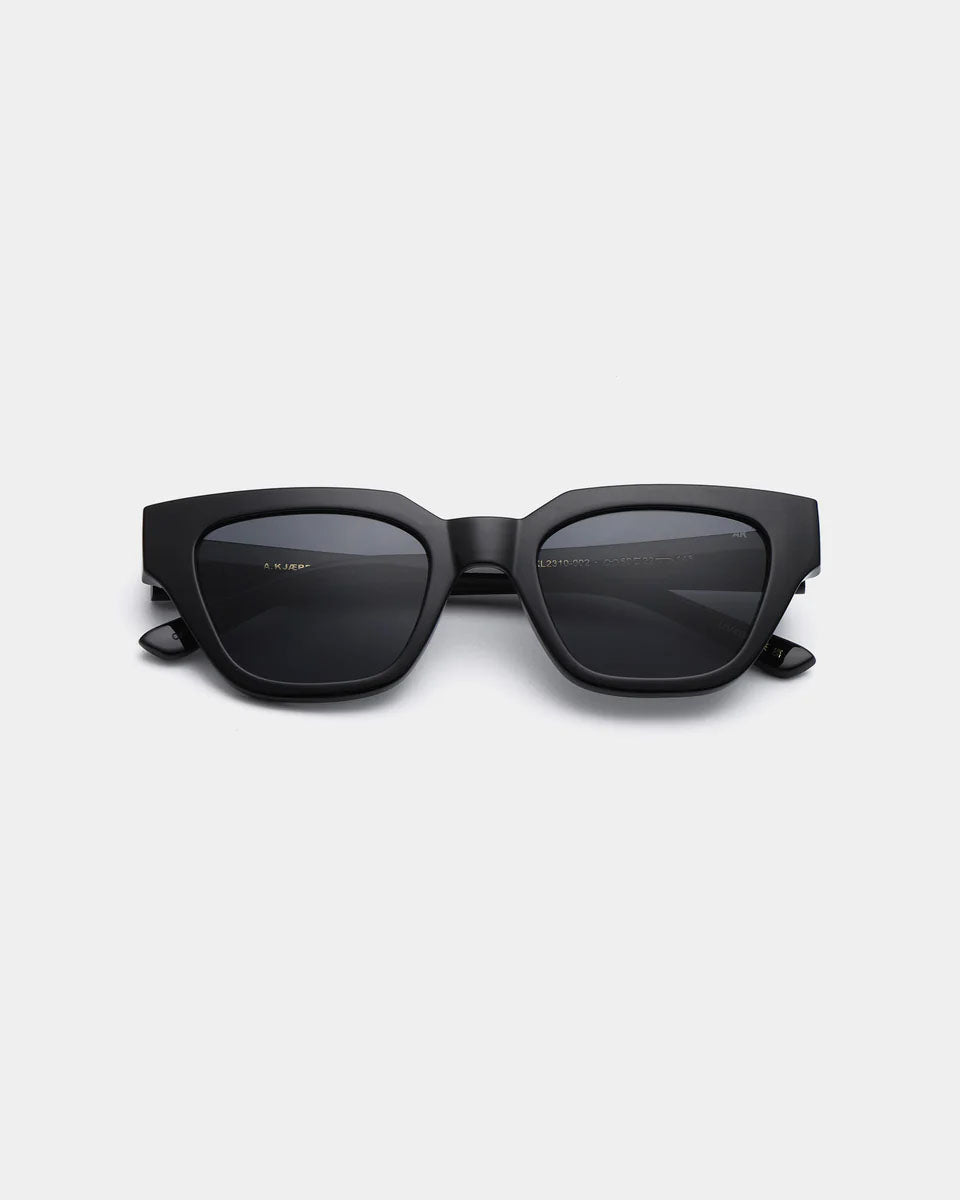 A. KJAERBEDE Kaws black sunglasses