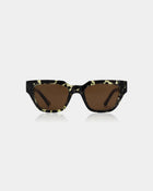 A. KJAERBEDE Kaws black yellow sunglasses