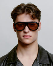 A. KJAERBEDE Rio black sunglasses