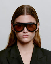 A. KJAERBEDE Rio black sunglasses